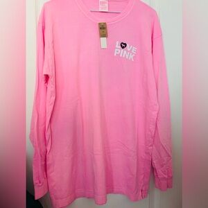 NWT PINK Victoria Secret Tshirt